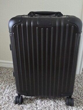 RIMOWA Black and White Luggage Interior Label and Strap